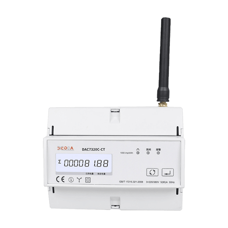 Dac7320c-CT WiFi มัลติฟังก์ชั่นราง DIN พร้อมเครื่องวัดพลังงาน Transformer Smart Modbus