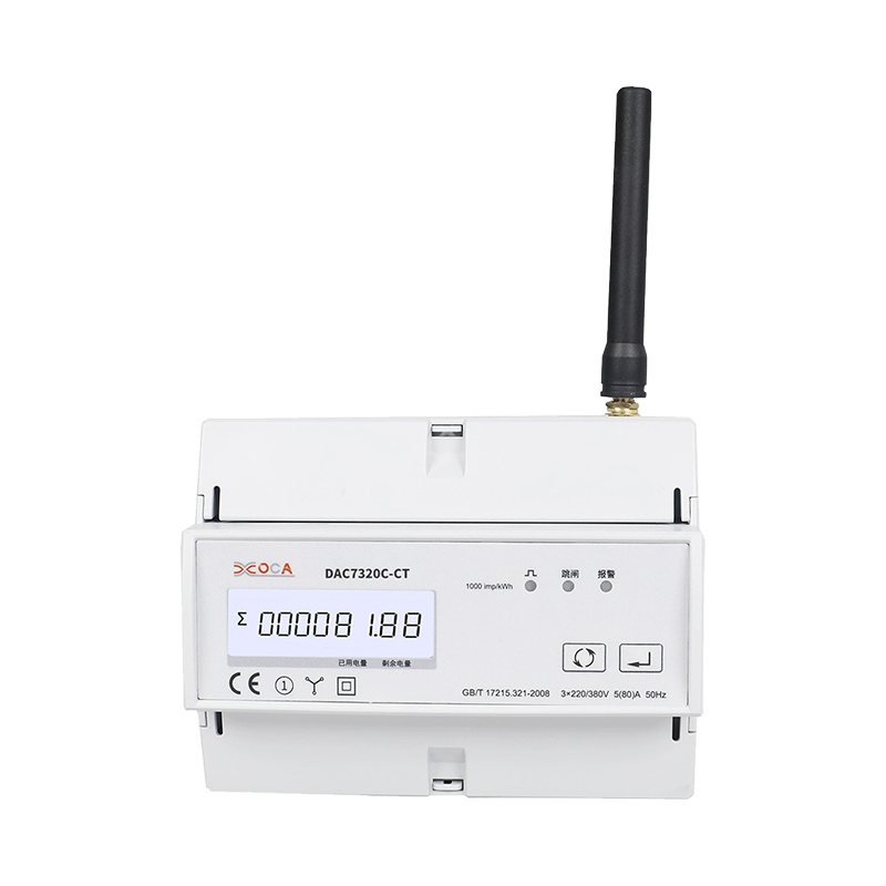 Dac7321c-CT WiFi AC ราง DIN พร้อมหม้อแปลง Tuya มิเตอร์วัดพลังงานอิเล็กทรอนิกส์