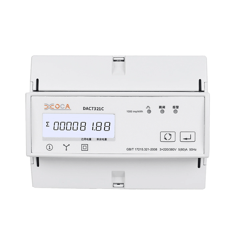 Dac7361c Tuya Zigbee เครื่องวัดพลังงานแบบดิจิตอลอัจฉริยะควบคุมระยะไกล