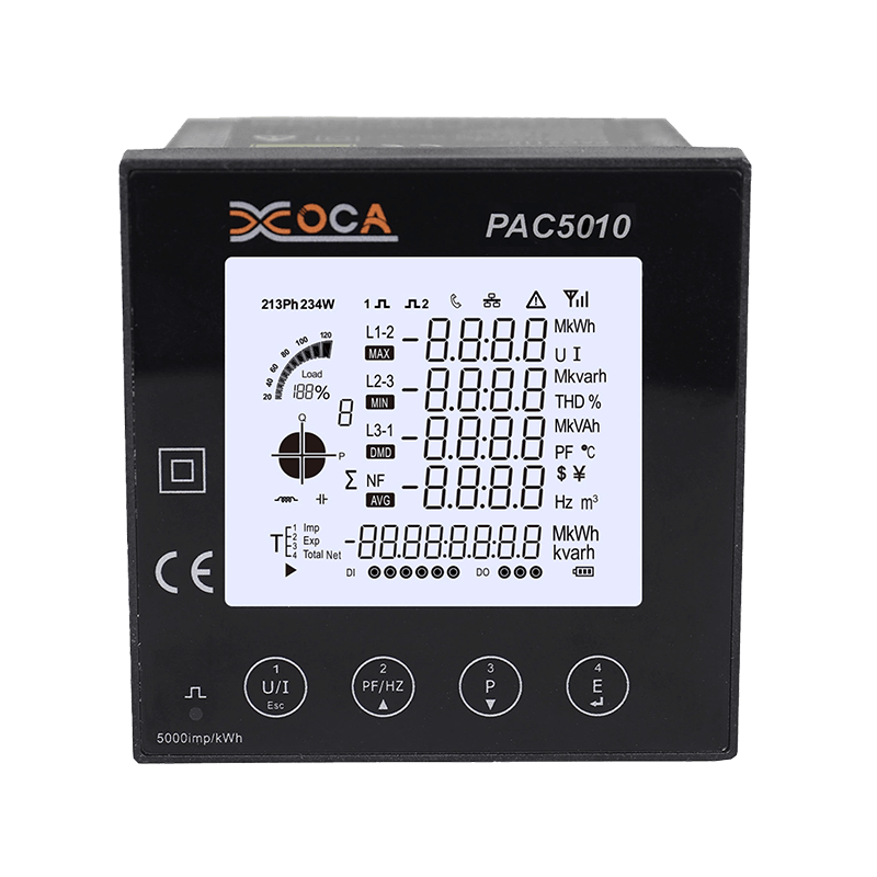 PAC5010 Big LCD WiFi Smart Power Meter เครื่องวัดพลังงานไฟฟ้าเครื่องวิเคราะห์ไฟฟ้า