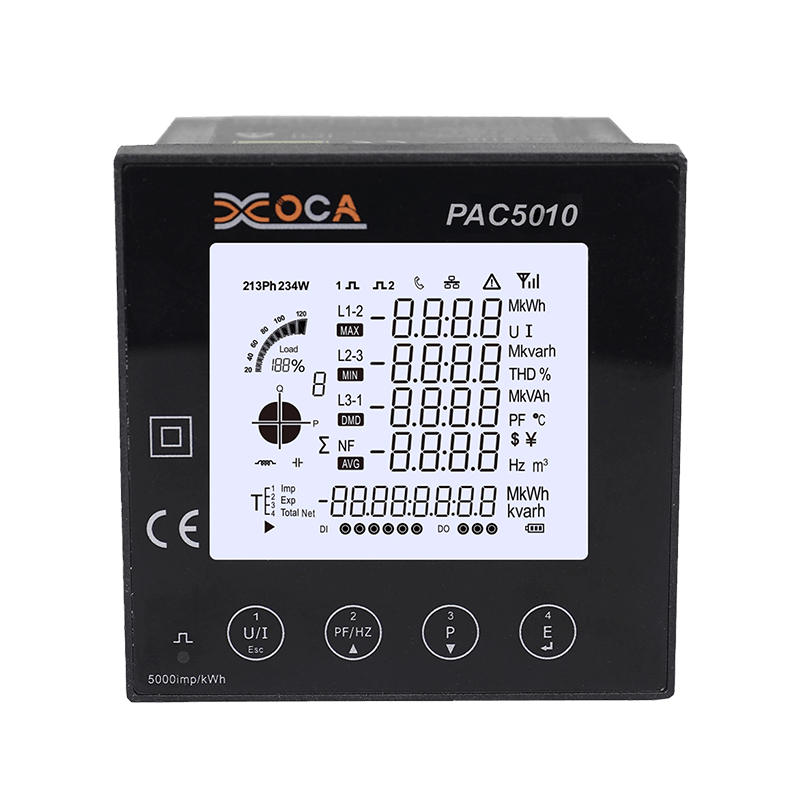 PAC5000 Smart Modbus WiFi แผงไฟฟ้า เครื่องวัดพลังงาน เครื่องวัดพลังงาน